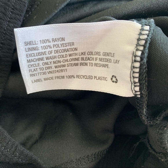 Love, Fire Black Embroidered Fringe Off The Shoulder Dress Size Small - Picture 10 of 10